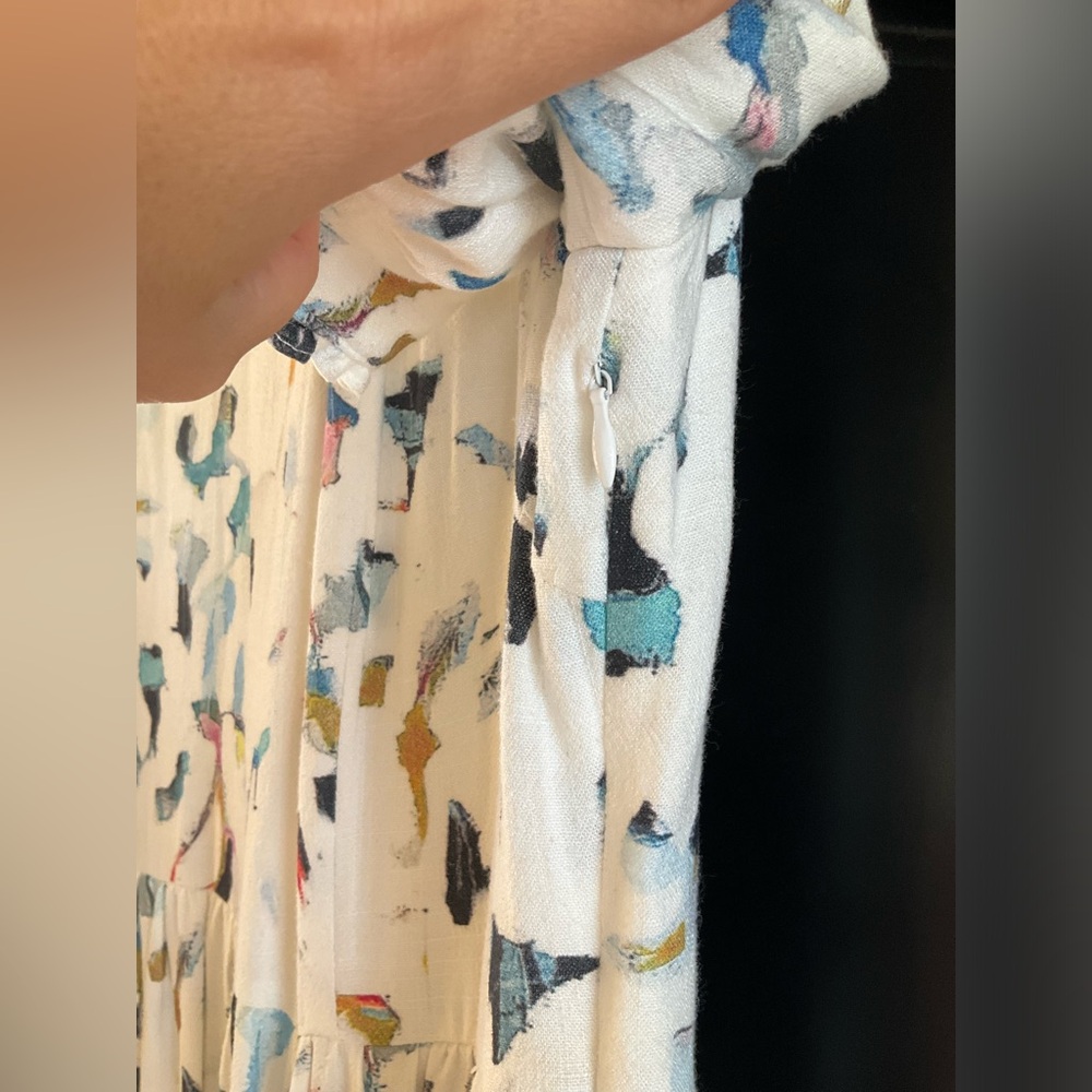 Abbey Glass Elegant Multicolor Patterned Dress Si… - image 4